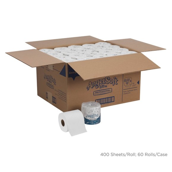 Angel Soft Ultra Professional Series Embossed Toilet Paper by GP PRO 2 Ply - 4.0 - Picture 4 of 8